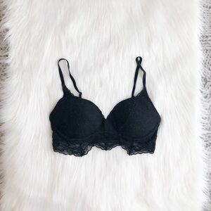 Victoria's Secret PINK Black Lace Bralette